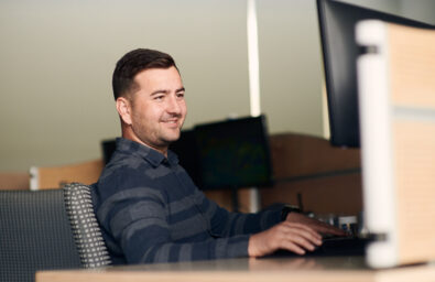 Netrom Company employee working